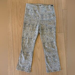 Free People Patterned Ankle Pants
